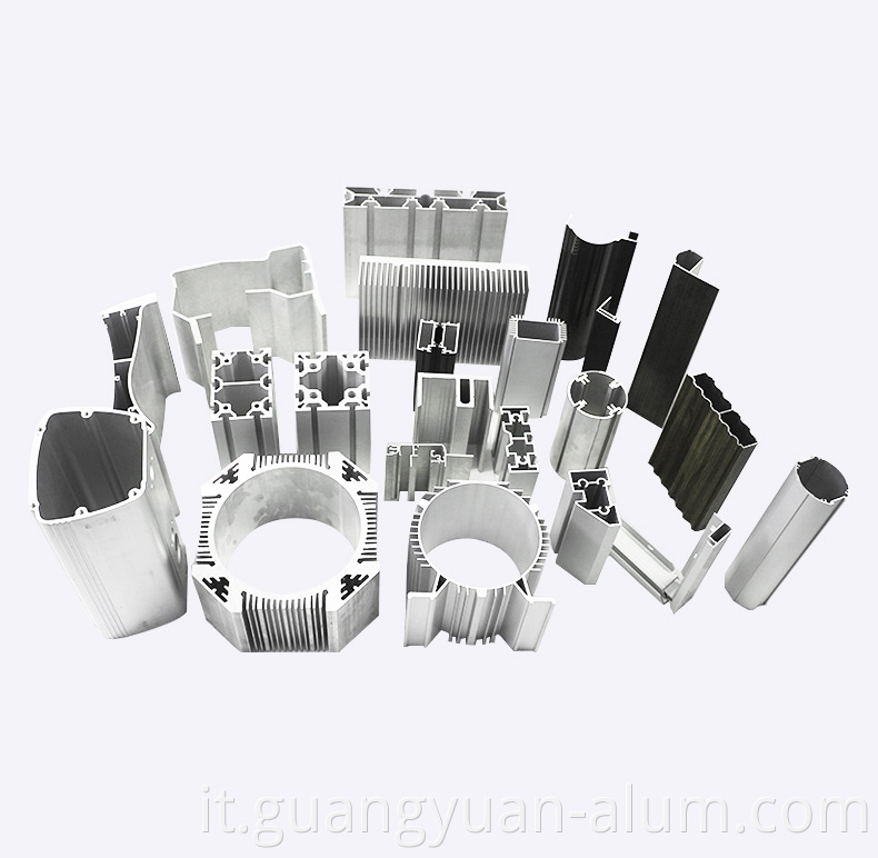 guangyuan aluminum co., ltd Customized Aluminum Profile 6063-T5 aluminium profile